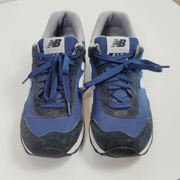 New Balance Traditional Ml 515 Classic Sneaker in Navy Blue/Blue, sz 9.5 - Picture 2 of 13